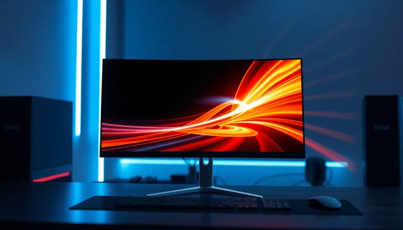 Comparatif écrans gaming temps de réponse moins 2ms - Setup professionnel avec moniteurs TN IPS OLED